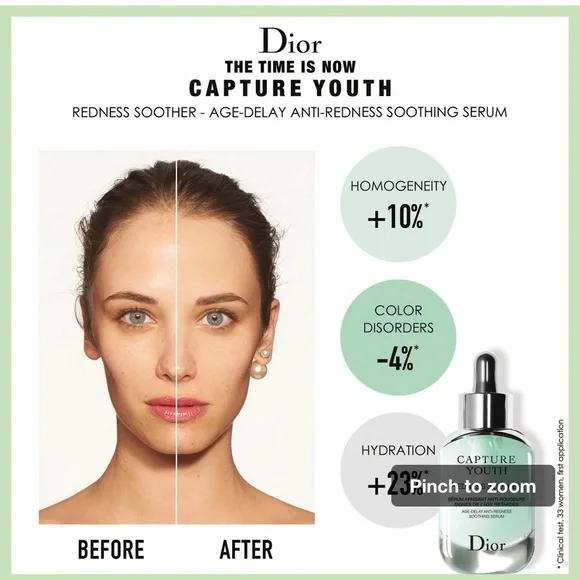 Dior- Redness Soother Age-Delay Anti-Redness Soothing Serum